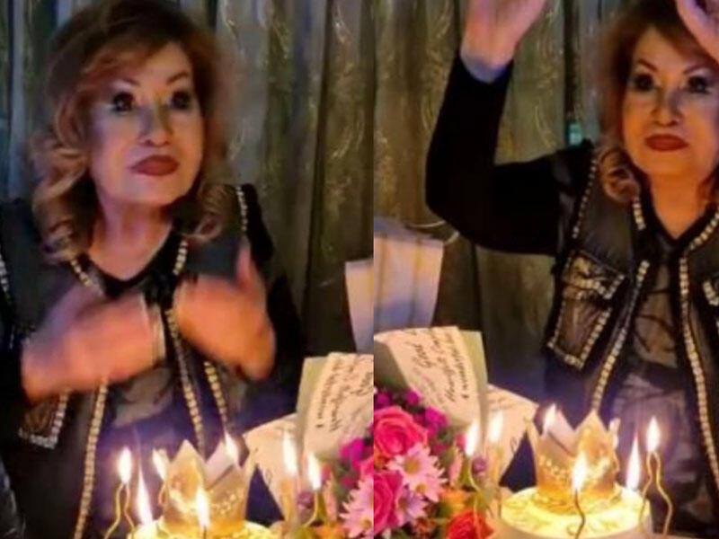 İnsult keçirən Nisə Qasımovanın yeni görüntüsü - VİDEO