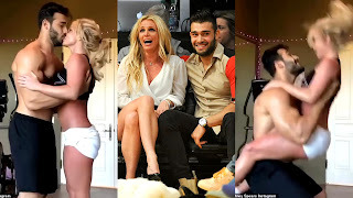 Free Britney Spears Sex Tapes - Britney Spears kisses ex Sam Asghari in throwback dance video