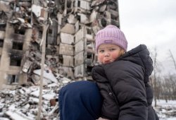 Ukraynada 600 uşaq müharibənin qurbanı olub