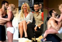 Britney Spears kisses ex Sam Asghari in throwback dance video