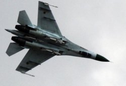 Rusiya hərbçiləri Ukraynaya məxsus Su-27 təyyarəsini VURDU