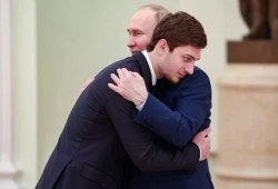 Putin Ramzan Kadırovun 17 yaşlı oğlu ilə görüşüb