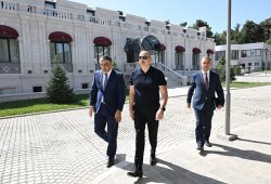 İlham Əliyevin “Palace” hotelin açılışından- Fotoları