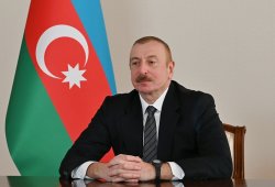 İlham Əliyev və oğlu Aşıq Ələsgərin abidəsinin açılışında