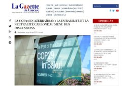 Fransız mətbuatı COP29-a hazırlıqdan yazdı