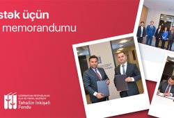 Təhsilin İnkişafı Fondu və Qırmızı Ürəklər Fondu arasında memorandum imzalandı