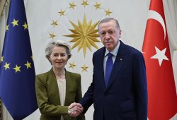 Ərdoğan Ursula von der Leyeni      qəbul      etdi