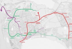 Bakıda yeni tikiləcək 10 metro stansiyası harada yerləşəcək?- Sxem