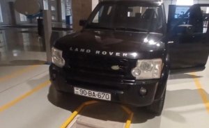 Texniki baxışa gətirilən “Land Rover”də narkotik aşkarlandı - FOTO