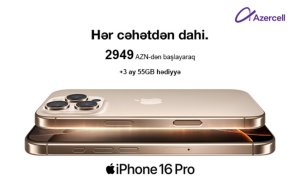 Bakıda “iPhone 16” bu mağazada satılır - QİYMƏT