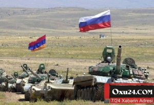 Rusiya qərar verdi: Ermənistanda böyük hərbi təlimlər başladı