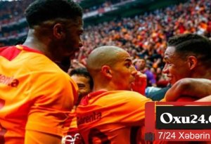“Qalatasaray” 21-ci dəfə Türkiyə çempionu oldu