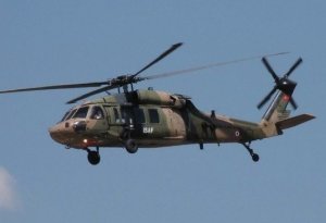 Azərbaycan vahiməli helikopterini havaya qaldırdı -