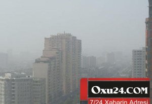 Toz dumanı olacaq - Azərbaycanda