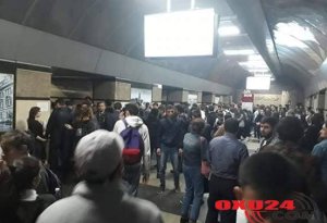 Bakı metrosunda hərəkət dayandı, qatar tuneldə qaldı – RƏSMİ AÇIQLAMA