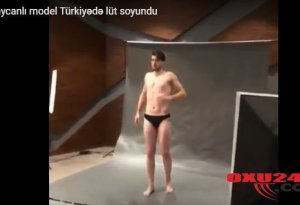 Azərbaycanlı kişi modelin elə videosu yayıldı ki...Alt paltarında ...+VİDEO