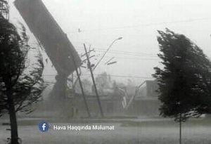 Bakıda  küləyin  sürəti  saniyədə  35-metrə  çatdı,dənizdə fırtına başladı -QƏRƏRGAHIN TƏCİLİ MƏLUMATI