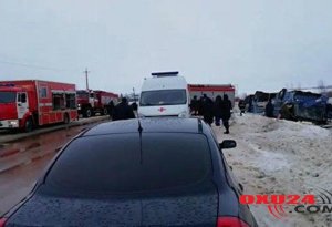 Rusiyada uşaqların olduğu avtobus aşdı: 7 ölü, 33 yaralı - YENİLƏNİB
