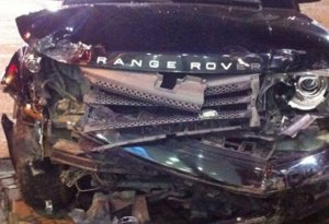 Azərbaycanlı iş adamı “Range Rover”lə AĞIR QƏZAYA DÜŞDÜ - FOTO