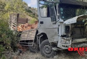 Yük maşını dərəyə aşdı, sürücü yaralandı, 17 yaşlı oğlu öldü - FOTO