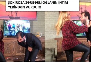 Roza Zərgərlinin şok görüntüsü: Oğlanın intim yerinə...