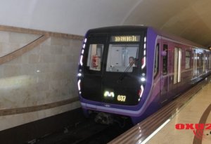 Bakı metrosunda həyəcanlı anlar - FOTO