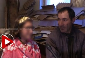 Ermənistanda biabırçılıq - 13 yaşlı qız atasından hamilə qaldı, uşaq doğdu - VİDEO