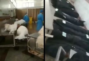 İrandan ŞOK video yayıldı: Koronovirusdan ölən adamlar harada gizlədilib? - 18+VİDEO