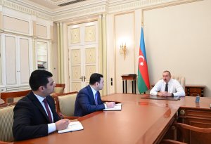 Prezident İlham Əliyev yeni icra başçılarını qəbul etdi