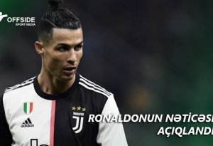 Ronaldonun koronavirus testinin nəticəsi açıqlandı - Son dəqiqə