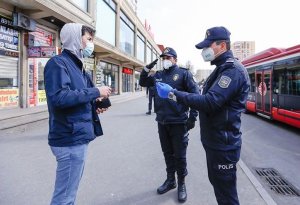 Bakı polisi məlumat yaydı: 14 min 980 hərəkət iştirakçısı inzibati məsuliyyətə cəlb edilib