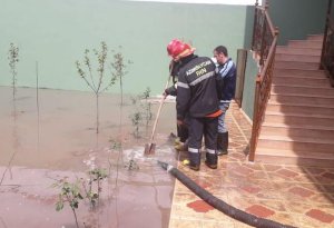 Şəmkirdə fərdi evləri su basdı - FHN HƏRƏKƏTƏ KEÇDİ