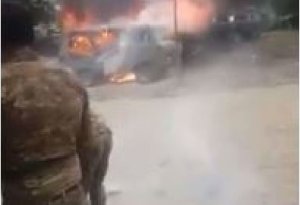 Ermənilər şok video yaydı: Ordumuzun hücumundan sonrakı görüntülər