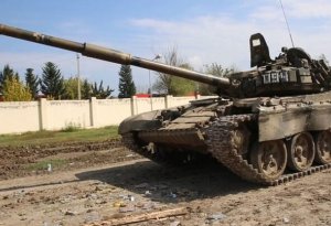 Düşmənin xeyli sayda hərbi texnikası məhv edildi - 6 tank ələ keçirildi