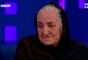 Polad Həşimovun anası ağladı: “Torpaq deyə-deyə getdi, amma görmədi” - VİDEO