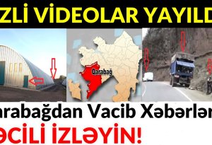 TƏCİLİ! - Gizli plan üzə çıxdı - Xankəndinə dəmir yolu və Kəlbəcər....