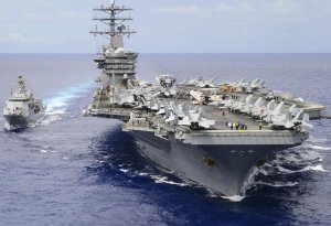 ABŞ donanmasını İranın bir addımlığına geri qaytardı - Bölgədə GƏRGİNLİK