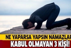 Bu adamlar nə etsələr də,namazı qəbul olunmaz - VİDEO 