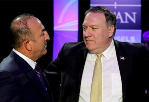 Çavuşoğlu ilə Pompeo arasında mübahisə yaşandı