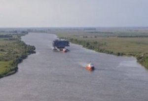 Volqa-Xəzər gəmiçilik kanalı bağlandı