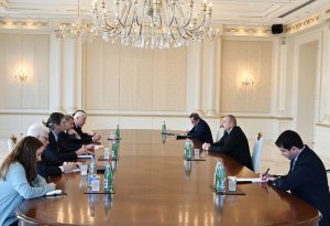 Prezident  Minsk qrupunun  həmsədrlərini qəbul edib