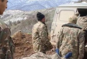 Ermənistanda dəhşətli qəza: 5 hərbçi yaralandı