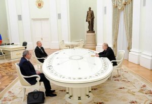 İlham Əliyev, Putin və Paşinyanın Moskva görüşü - YENİLƏNİB + VİDEO