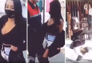 Qadından ŞOK HƏRƏKƏT: Hamının qarşısında kişiyə təcavüz etdi +VİDEO