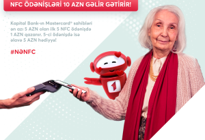 Kapital Bank-ın Mastercard və Maestro kart sahibləri əlavə keşbek qazanacaqlar!