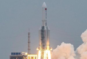 SON DƏQİQƏ: Kosmosdan qayıdan raket Yerə düşdü - FOTO