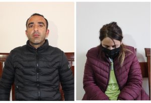 Polis qadınla kişini tutdu: Görün nə ediblər +FOTO