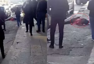 Bakıdakı bu binada 3-CÜ İNTİHAR: Daha bir qadın özünü atdı - VİDEO