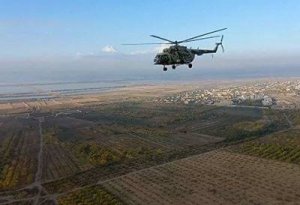 Sülhməramlı helikopter Xocavənddə yaralanan uşağı İrəvana apardı