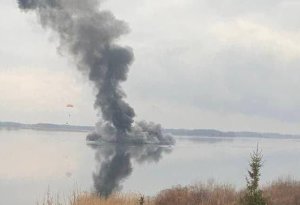 Ukrayna hərbçiləri rusların daha bir helikopterini vurdu
